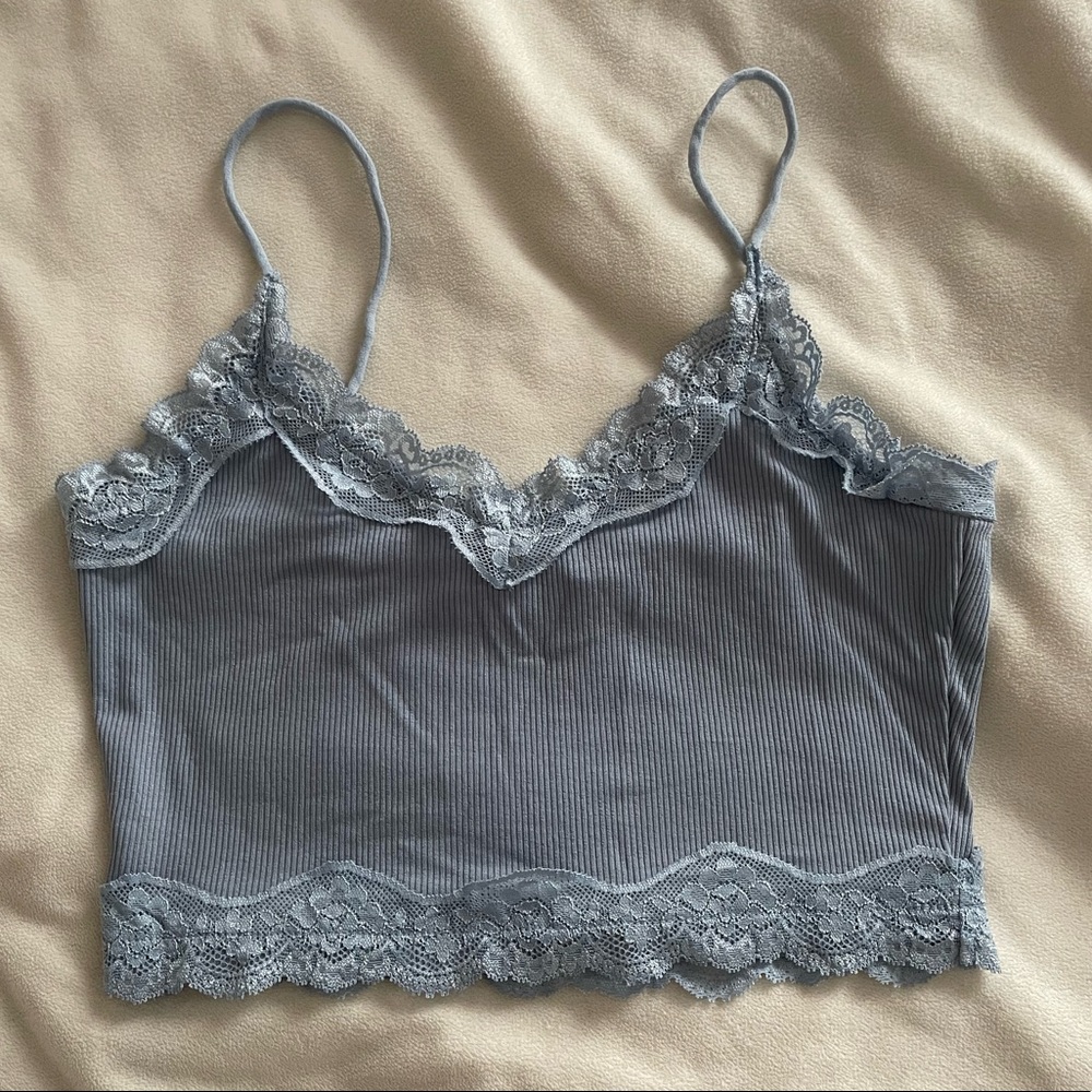 Lace crop top